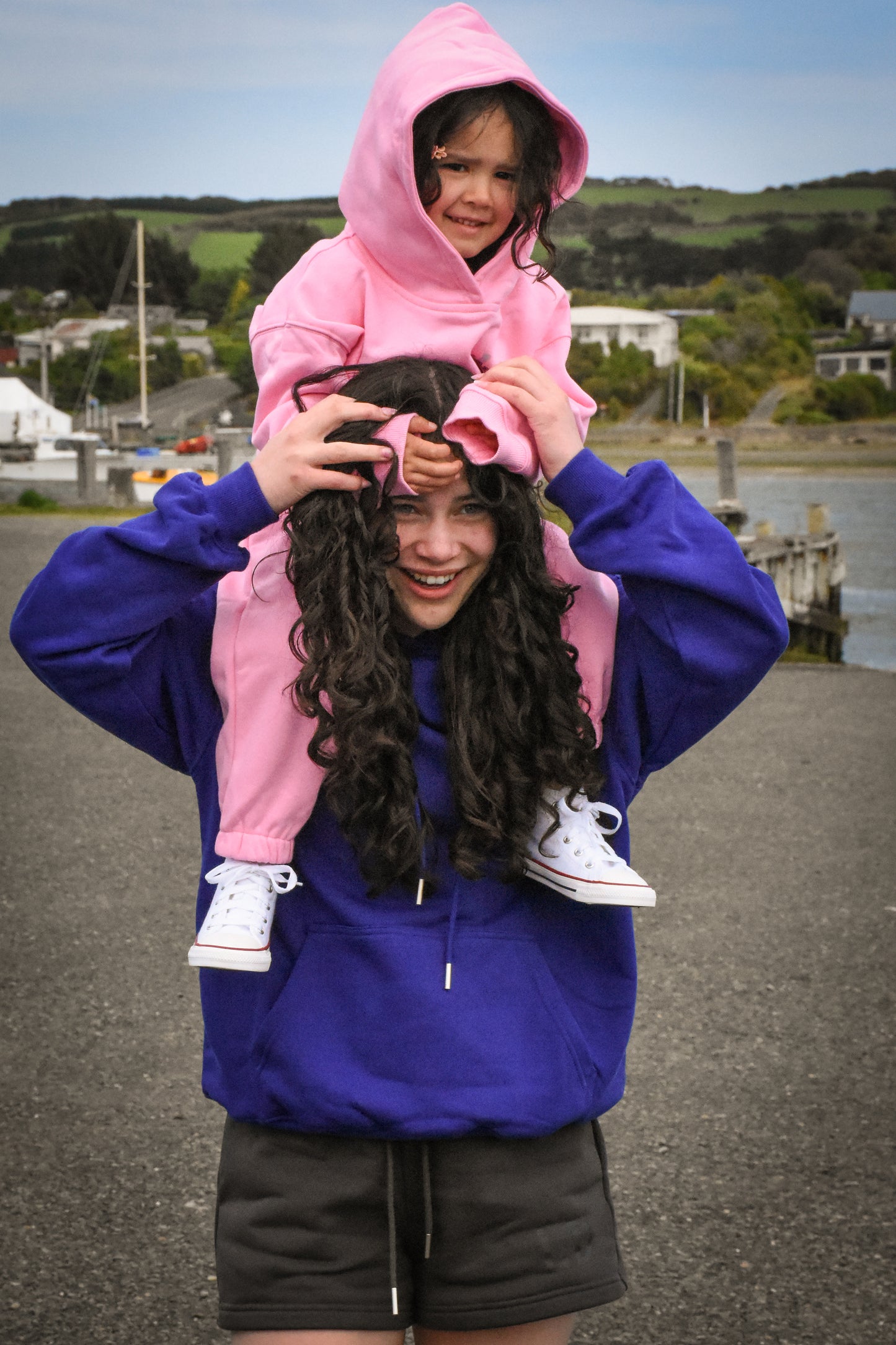 OVERSIZED UNISEX ORIGINAL HOODIE ROYAL BLUE