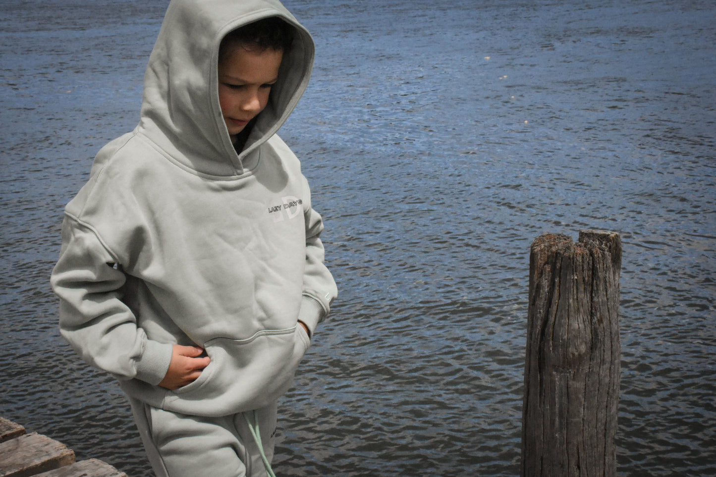 Junior Lazy Days Cozy hoodies GREEN
