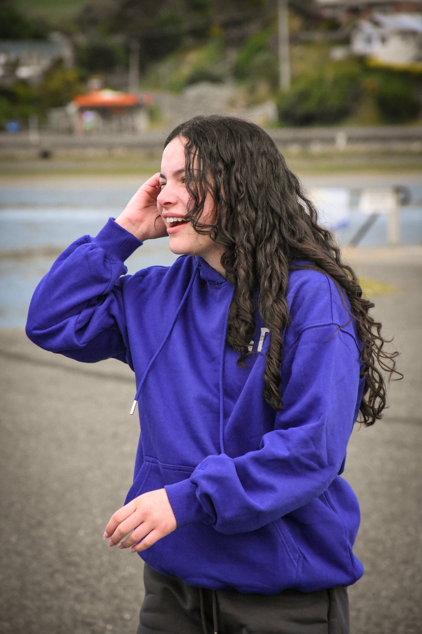 OVERSIZED UNISEX ORIGINAL HOODIE ROYAL BLUE