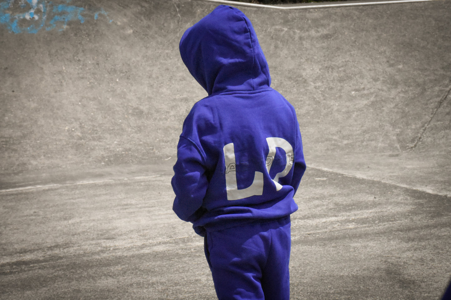 Junior Lazy Days Cozy hoodies BLUE