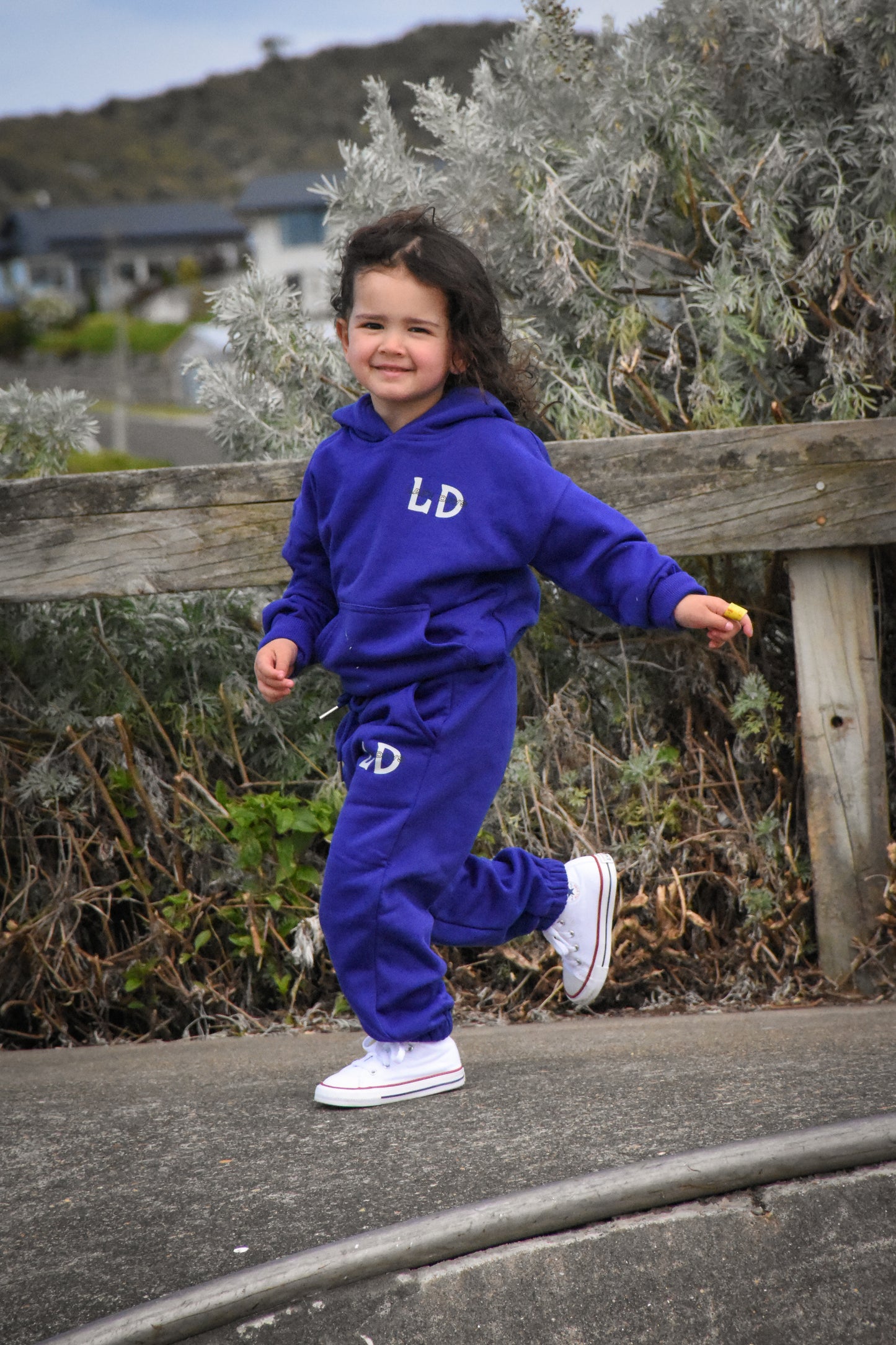 Junior Lazy Days Cozy hoodies BLUE