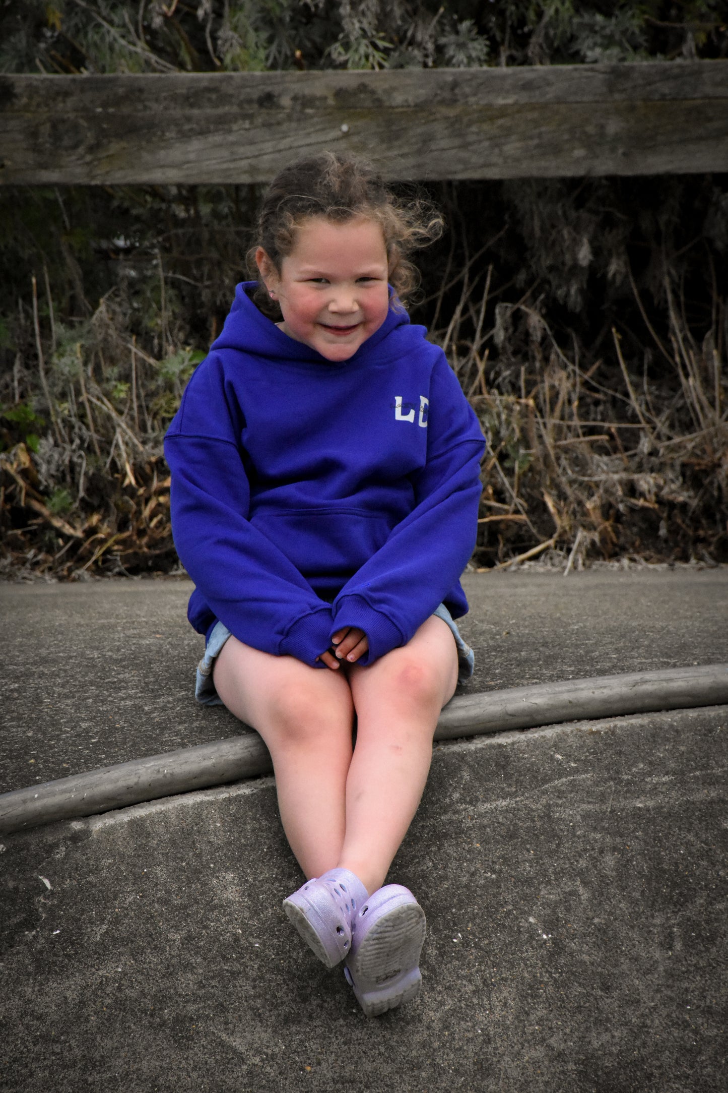 Junior Lazy Days Cozy hoodies BLUE