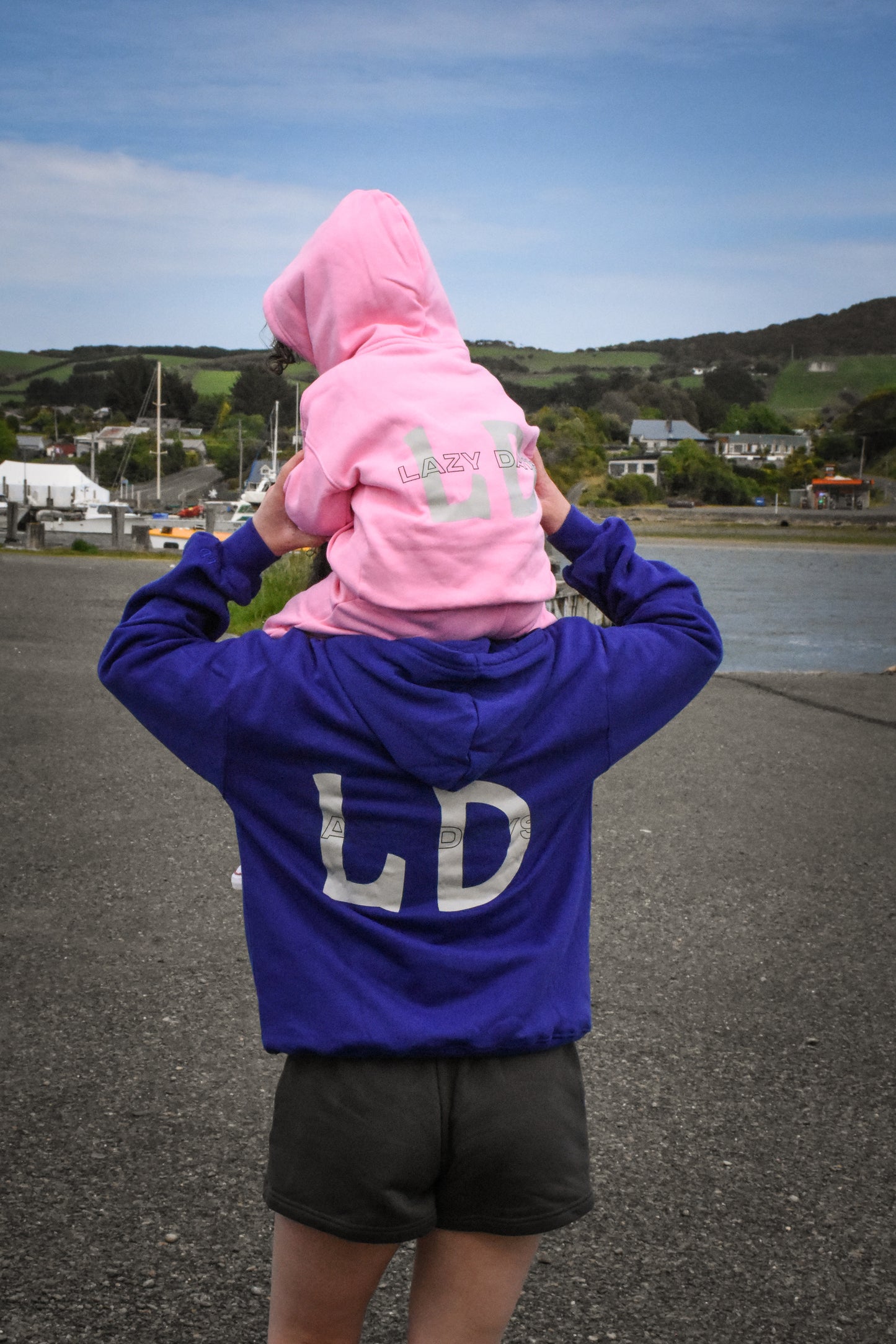 OVERSIZED UNISEX ORIGINAL HOODIE ROYAL BLUE
