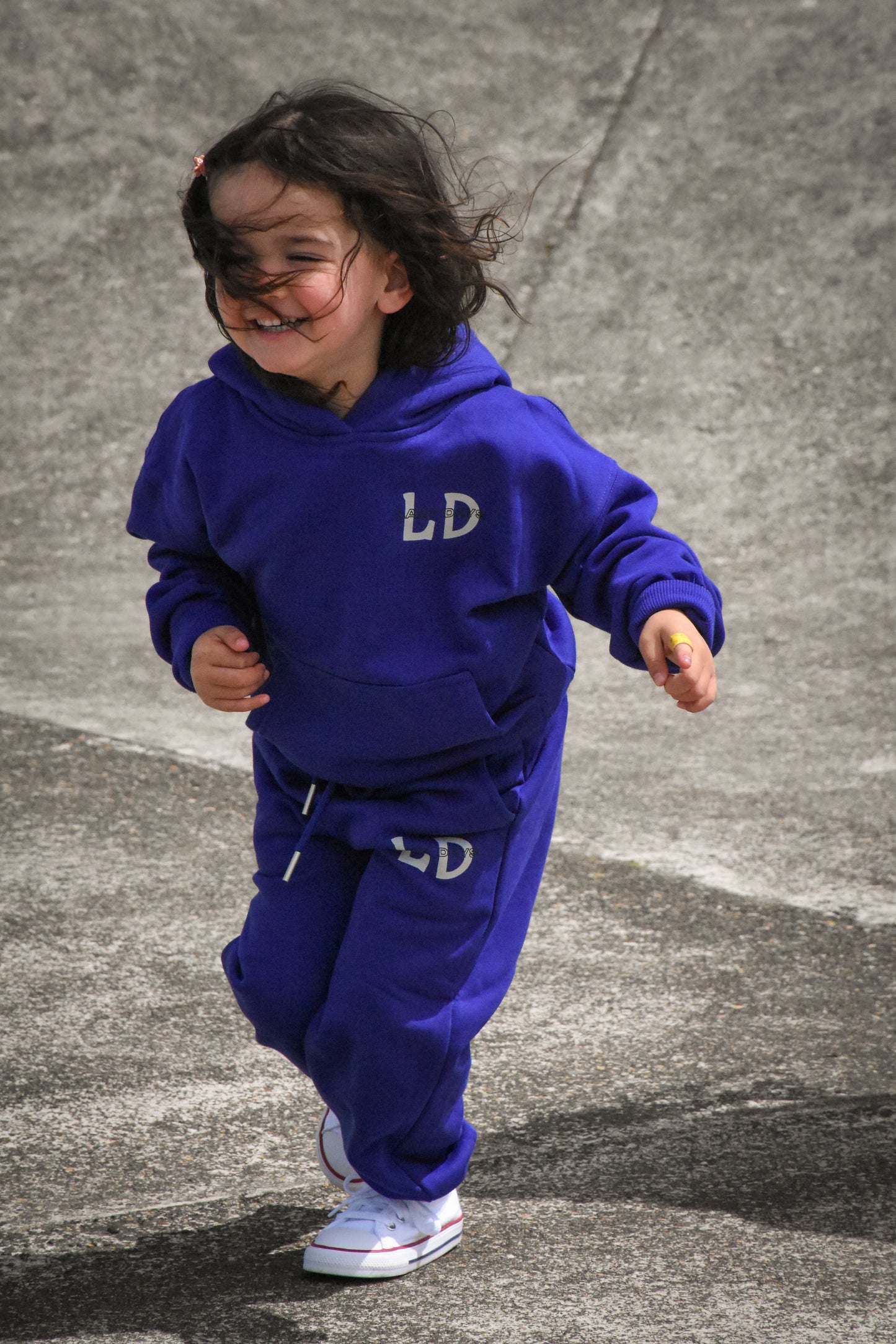 Junior LAZY DAYS Track pants BLUE